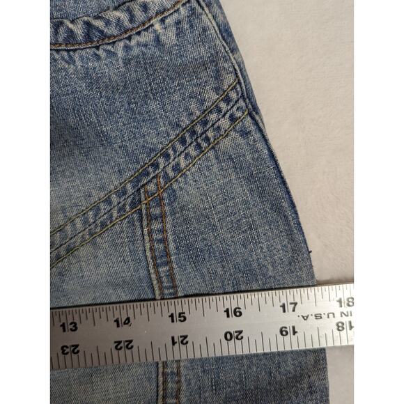 Union Bay Patchwork Jeans Skirt Light wash Sz S See Photos For Measurements - Picture 10 of 13